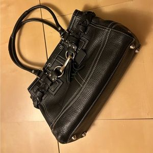 COACH Hampton Satchel- Black